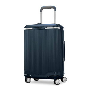 【送料無料】 サムソナイト メンズ スーツケース バッグ Samsonite Silhouette 18 Hardside Carry-On Expandable Spinner Deep Navy