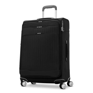 yz T\iCg Y X[cP[X obO Samsonite Silhouette 18 Softside Medium Expandable Spinner Black