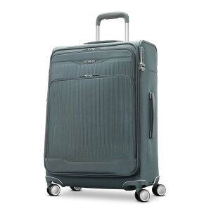 yz T\iCg Y X[cP[X obO Samsonite Silhouette 18 Softside Medium Expandable Spinner Slate Blue
