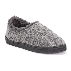 yz NNX Y T_ V[Y MUK LUKS Men's Slippers Cinder Dark Gray