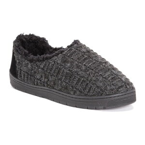 ���N���N�X �����Y �V���[�Y �T���_�� MUK LUKS Men'slippers Ebony Dark Gray �O���[