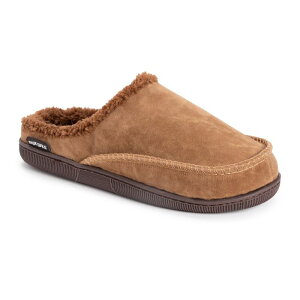 NNX Y V[Y T_ vg XG[h MUK LUKS Matt Printed Berber Men'suede Clogs Camel L