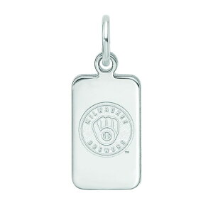 yz SA[g fB[X uXbgEoOEANbg ANZT[ LogoArt Sterling Silver Milwaukee Brewers Tag Pendant Sterling Silver