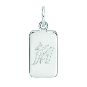 yz SA[g fB[X uXbgEoOEANbg ANZT[ LogoArt Sterling Silver Miami Marlins Tag Pendant Sterling Silver
