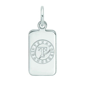 yz SA[g fB[X uXbgEoOEANbg ANZT[ LogoArt Sterling Silver Texas Rangers Tag Pendant Sterling Silver