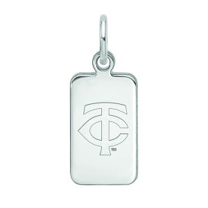 yz SA[g fB[X uXbgEoOEANbg ANZT[ LogoArt Sterling Silver Minnesota Twins Tag Pendant Sterling Silver