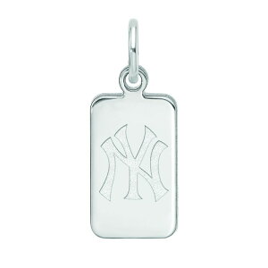 yz SA[g fB[X uXbgEoOEANbg ANZT[ LogoArt Sterling Silver New Yankees Tag Pendant Sterling Silver