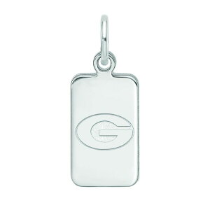 yz SA[g fB[X uXbgEoOEANbg ANZT[ LogoArt Georgia Sterling Silver Tag Pendant Necklace Sterling Silver