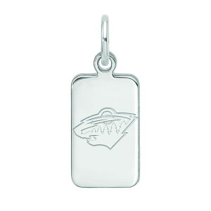 yz SA[g fB[X uXbgEoOEANbg ANZT[ LogoArt Sterling Silver Minnesota Wild Tag Pendant Silver