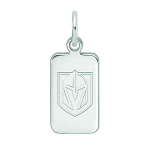 yz SA[g fB[X uXbgEoOEANbg ANZT[ LogoArt Sterling Silver Vegas Golden Knights Tag Pendant Silver