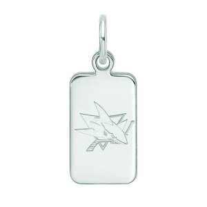 yz SA[g fB[X uXbgEoOEANbg ANZT[ LogoArt Sterling Silver San Jose Sharks Tag Pendant Silver