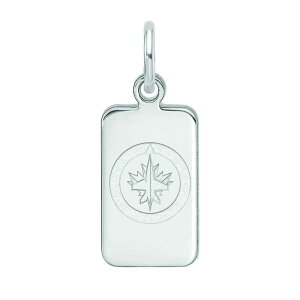 yz SA[g fB[X uXbgEoOEANbg ANZT[ LogoArt Sterling Silver Winnipeg Jets Tag Pendant Silver
