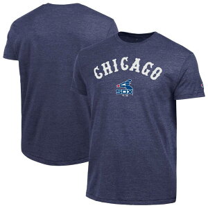 �`�����s�I�� ���f�B�[�X �g�b�v�X T�V���c Men's Championavy Chicago White Sox Cooperstown Wordmark Lockup Tri-Blend T-Shirt Sox Navy �l�C�r�[
