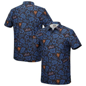 ���C���X�v�[�i�[ ���f�B�[�X �g�b�v�X T�V���c �|���V���c Men's Reyn Spooner Black New York Mets Cooperstown Pua Performance Polo Met Black �u���b�N