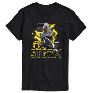 �A�j���L�����N�^�[ ���f�B�[�X �g�b�v�X T�V���c �O���t�B�b�N Licensed Character Men's Marvel Rivalstorm Graphic Tee Black �u���b�N