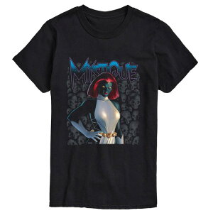 �A�j���L�����N�^�[ ���f�B�[�X �g�b�v�X T�V���c �O���t�B�b�N Licensed Character Men's Marvel X-Men Mystique Graphic Tee Black �u���b�N