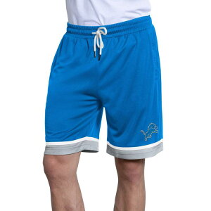 �X�^�[�^�[ ���f�B�[�X �{�g���X �n�[�t�p���c�E�V���[�c ���b�V�� �V���[�g�p���c Men'starter Blue Detroit Lions Power Play Meshorts Lns Blue �u���[