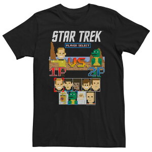 �A�j���L�����N�^�[ ���f�B�[�X �g�b�v�X T�V���c Licensed Character Men'star Trek Original Series Kirk vs Gorn 8-Bitee Black �u���b�N