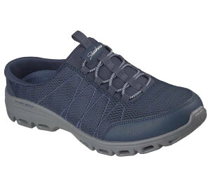 �X�P�b�`���[�Y ���f�B�[�X �V���[�Y �T���_�� �����b�N�X�t�B�b�g �X�j�[�J�[ Skechers Relaxed Fit Women's Glide-Step Comfort Slip-On Sneakers Navy �l�C�r�[