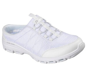 �X�P�b�`���[�Y ���f�B�[�X �V���[�Y �T���_�� �����b�N�X�t�B�b�g �X�j�[�J�[ Skechers Relaxed Fit Women's Glide-Step Comfort Slip-On Sneakers White �z���C�g