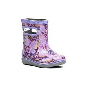 �{�O�X ���f�B�[�X �V���[�Y �u�[�c�E���C���u�[�c Bogskipper II Kids' Waterproof Rain Bootsolar Butterfly