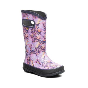 �{�O�X ���f�B�[�X �V���[�Y �u�[�c�E���C���u�[�c Bogs Kids' Waterproof Rain Bootsolar Butterfly