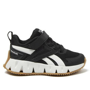���[�{�b�N ���f�B�[�X �V���[�Y �X�j�[�J�[ Reebok Zig Vector Toddler Shoes Black White Rubber �z���C�g