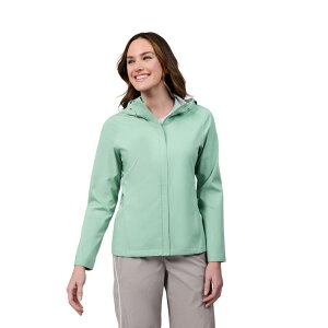 �t���[ �J���g���[ ���f�B�[�X �A�E�^�[ �W���P�b�g�E�u���]�� Free Country Women's X2O Packable Rain Jacket Eucalyptus