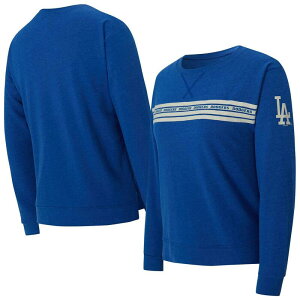 �A���u�����f�b�h ���f�B�[�X �g�b�v�X T�V���c �p�C�� Unbranded Women's Conceptsport Royalos Angeles Dodgers Birch French Terry Long Sleeve T-Shirt Lad Blue �u���[
