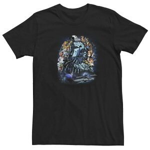 �A�j���L�����N�^�[ ���f�B�[�X �g�b�v�X T�V���c �g�[�� Licensed Character Big & Tall Star Wars The Original Trilogy In Space Tee Black �u���b�N