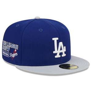 �j���[�G�� ���f�B�[�X �A�N�Z�T���[ �X�q Men's New Era Royalos Angeles Dodgers Big League Chew Team 59FIFTY Fitted Hat Lad Blue �u���[