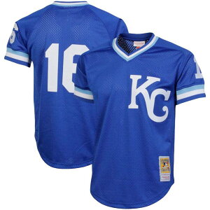 �A���u�����f�b�h ���f�B�[�X �g�b�v�X T�V���c ���b�V�� �g�[�� �W���[�W�[ Unbranded Men's Mitchell & Ness Bo Jackson Royal Kansas City Royals Cooperstown Collection Big & Tall Mesh Batting Practice Jersey Ryl Blue �u���[