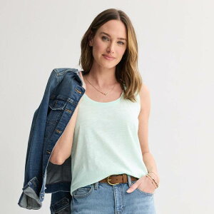 �\�m�} ���f�B�[�X �g�b�v�X T�V���c Women'sonoma Goods For Lifeveryday Scoopneck Tank Top Mint Sorbet �~���g