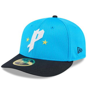 �j���[�G�� ���f�B�[�X �A�N�Z�T���[ �X�q Men's New Era Neptune Blue/Navy Philadelphia Phillies City Connect Batting Practice Low Profile 59FIFTY Fitted Hat Phl Multi �}���`�J���[