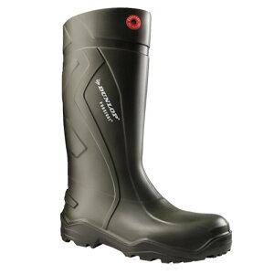 �_�����b�v ���f�B�[�X �V���[�Y �u�[�c�E���C���u�[�c �v���X�T�C�Y Dunlop Unisex Adult Purofort Plus Wellington Boots Green �O���[��