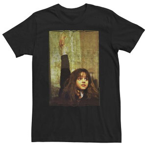�A�j���L�����N�^�[ ���f�B�[�X �g�b�v�X T�V���c �g�[�� Licensed Character Big & Tall Harry Potter Hermione Granger I Know The Answer Portraitee Black �u���b�N