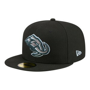 �j���[�G�� ���f�B�[�X �A�N�Z�T���[ �X�q Men's New Era Black Utah Mammoth Color Pop 59FIFTY Fitted Hat Utm Black �u���b�N