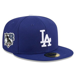 �j���[�G�� ���f�B�[�X �A�N�Z�T���[ �X�q Men's New Era Royalos Angeles Dodgers 2026 Jackie Robinson Day 59FIFTY Fitted Hat Lad Blue �u���[