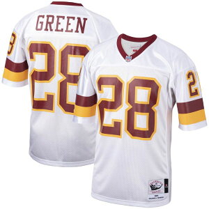 �A���u�����f�b�h ���f�B�[�X �g�b�v�X T�V���c �W���[�W�[ Unbranded Men's Mitchell & Ness Darrell Green White Washington Football Team 1991 Authentic Throwback Retired Player Jersey Wft White �z���C�g