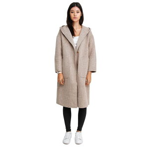 �x���A���h�u���[�� ���f�B�[�X �A�E�^�[ �W���P�b�g�E�u���]�� �E�[�� �R�[�g Belle & Bloom Walk This Way Wool Blend Oversized Coat Beige �x�[�W��