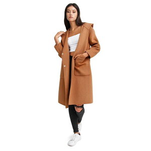 �x���A���h�u���[�� ���f�B�[�X �A�E�^�[ �W���P�b�g�E�u���]�� �E�[�� �R�[�g Belle & Bloom Walk This Way Wool Blend Oversized Coat Camel �L������