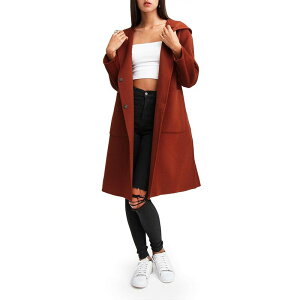 �x���A���h�u���[�� ���f�B�[�X �A�E�^�[ �W���P�b�g�E�u���]�� �E�[�� �R�[�g Belle & Bloom Walk This Way Wool Blend Oversized Coat Caramel