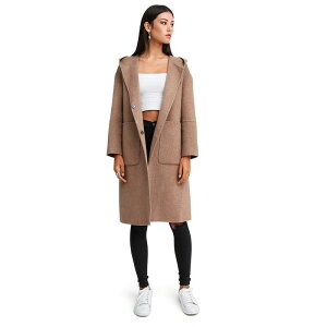 �x���A���h�u���[�� ���f�B�[�X �A�E�^�[ �W���P�b�g�E�u���]�� �E�[�� �R�[�g Belle & Bloom Walk This Way Wool Blend Oversized Coat