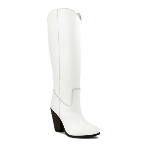 ���O�A���h�R�[ ���f�B�[�X �V���[�Y �u�[�c�E���C���u�[�c ���U�[ Rag & Co Great Storm Women's Leather Western Boots White �z���C�g