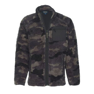 �X�~�X���[�N�E�F�A ���f�B�[�X �A�E�^�[ �W���P�b�g�E�u���]�� ���b�V�� Men'smith's Workwear Camo Butter-Sherpa Mesh-Lined Zip Jacket Black Camo �u���b�N