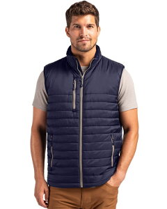 �N���[�N ���f�B�[�X �A�E�^�[ �W���P�b�g�E�u���]�� �x�X�g Clique Valhalla Full Zip Mens Puffer Vest Dark Navy �l�C�r�[