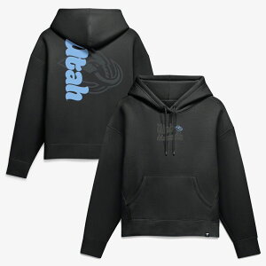 �t�@�i�e�B�N�X ���f�B�[�X �g�b�v�X T�V���c �p�[�J�[ Women's Fanatics Utah Mammoth Blackout Hoodie Utm Black �u���b�N