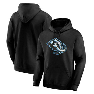 ���S�A�X���`�b�N ���f�B�[�X �g�b�v�X T�V���c �p�[�J�[ Men's Logo Athletic Black Utah Mammoth Essential Hoodie Utm Black �u���b�N