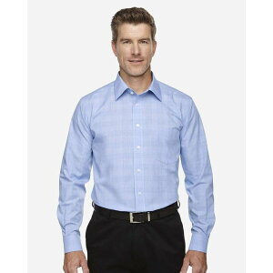 �f�{���A���h�W���[���Y ���f�B�[�X �g�b�v�X T�V���c Devon & Jones Crown Collection Glen Plaid Woven Dresshirt White Light �z���C�g