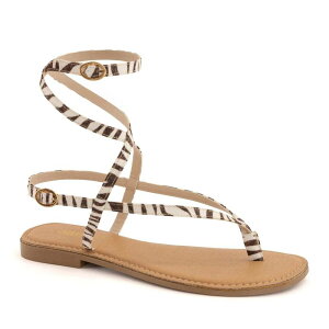 �A���h���A ���f�B�[�X �V���[�Y �T���_�� Andrea Women'strappy Thong Sandals 95937 Beige �x�[�W��